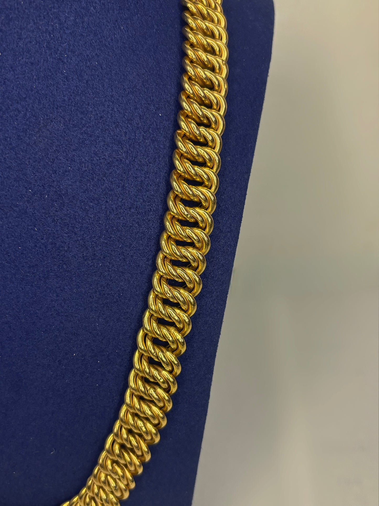 Collier maille américaine