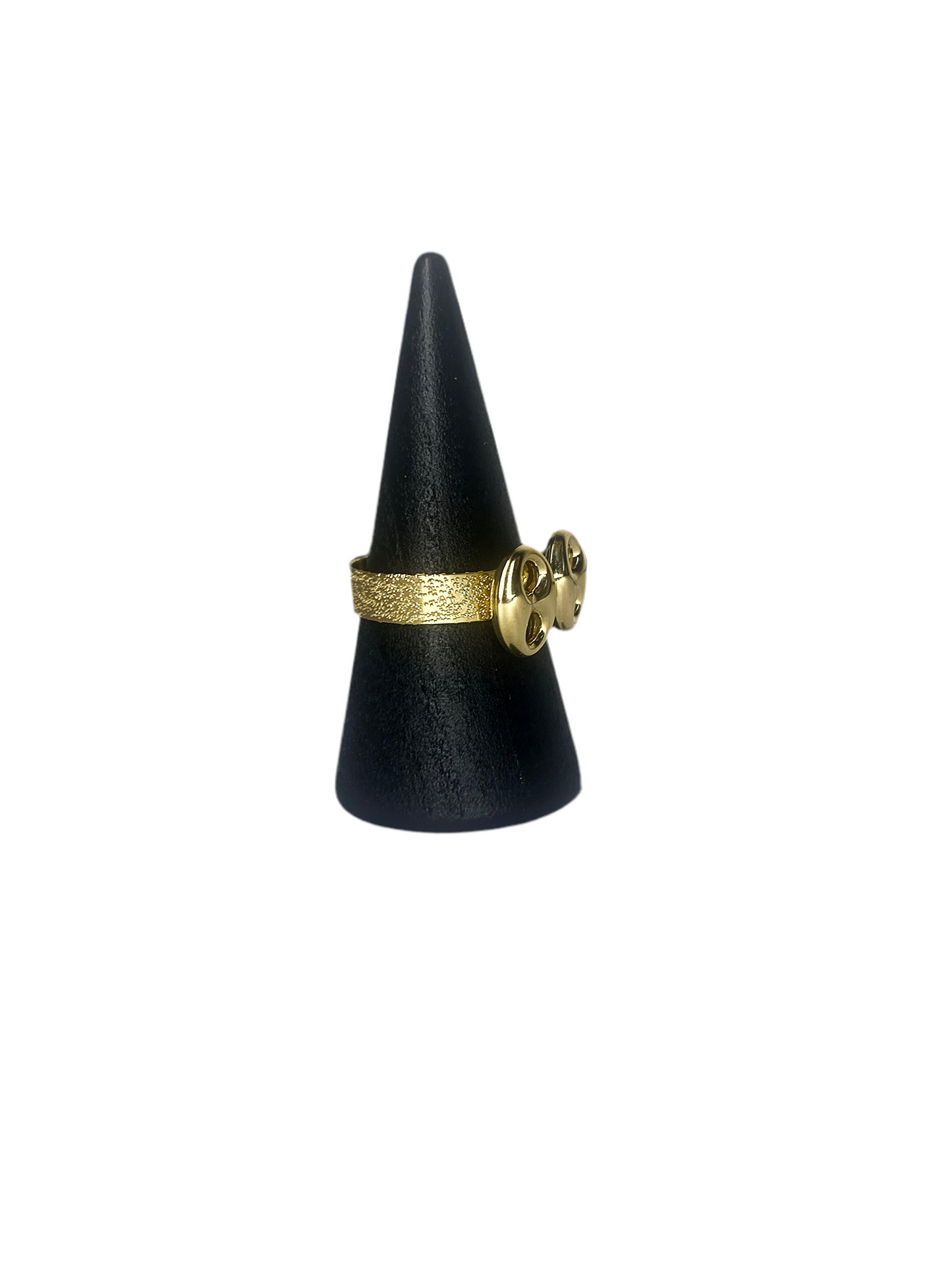 Bague double café