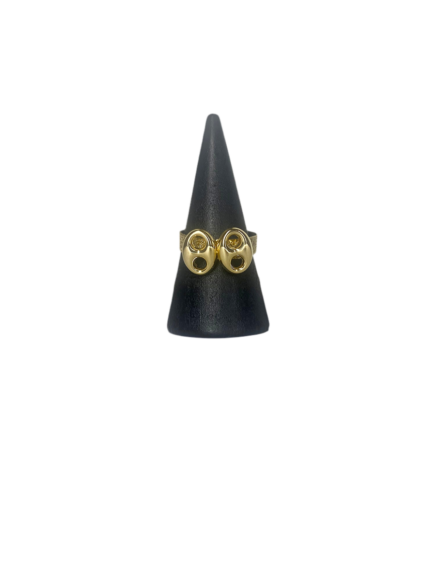 Bague double café