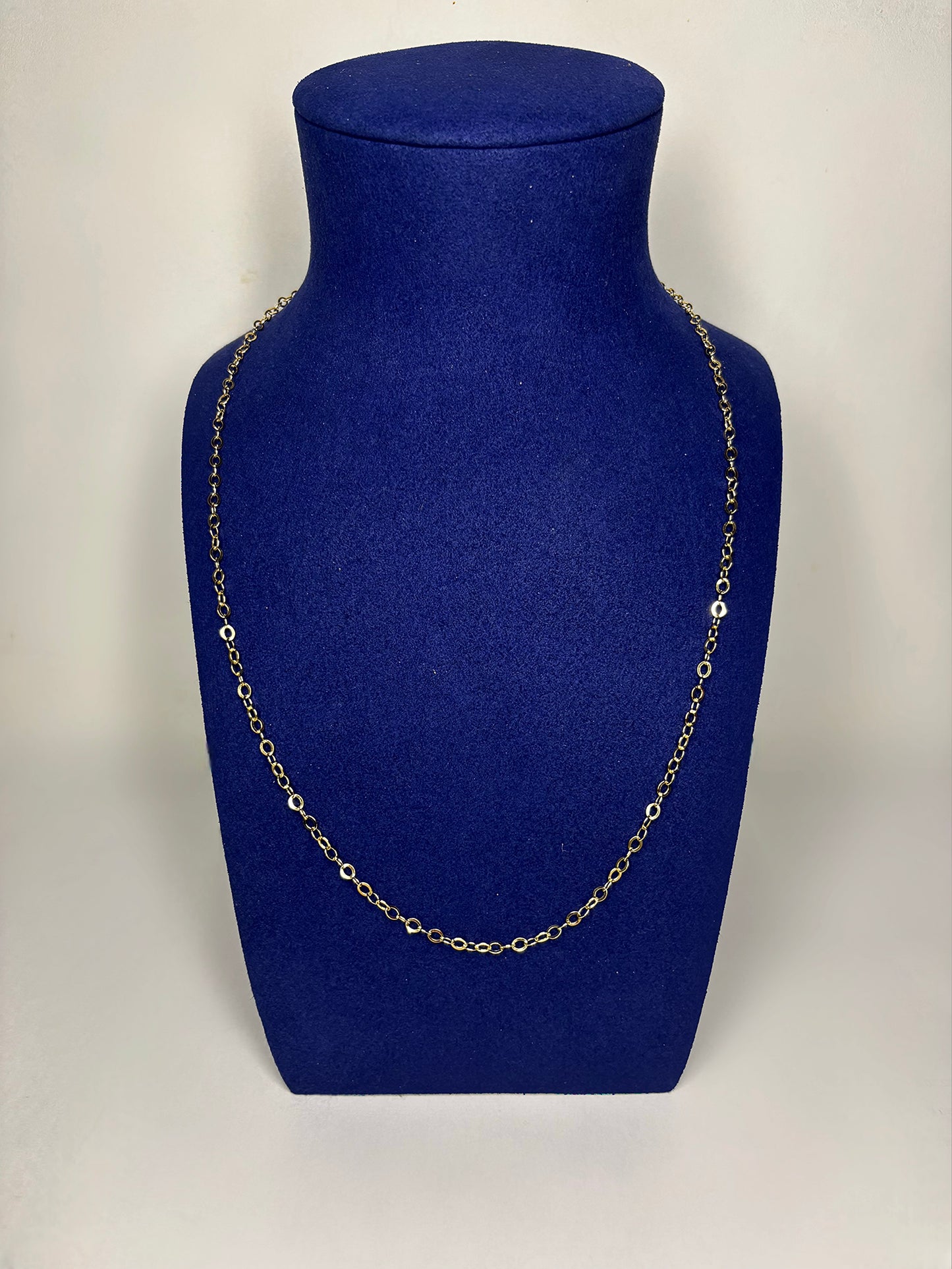 Collier forcat lisse plate