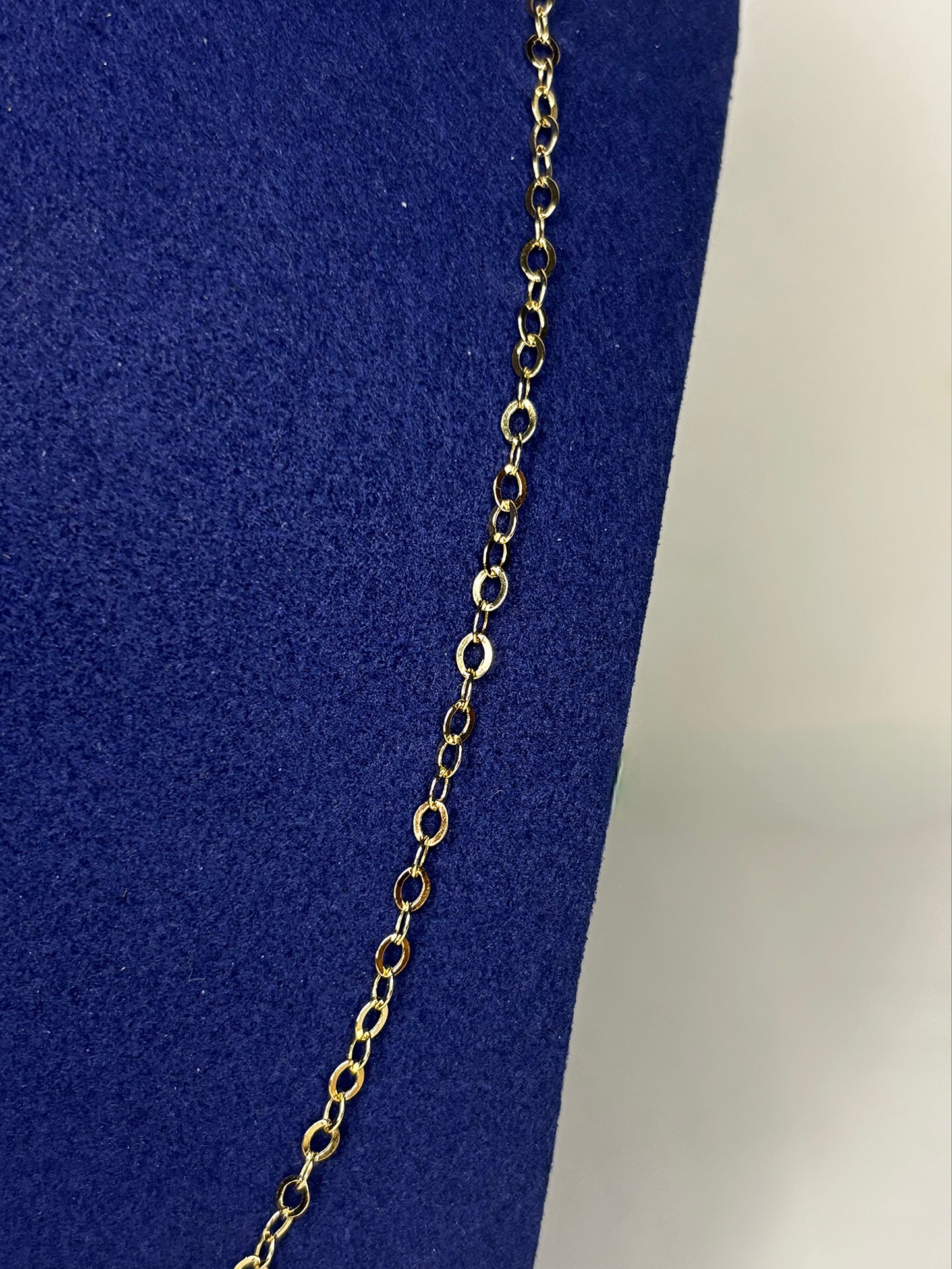 Collier forcat lisse plate