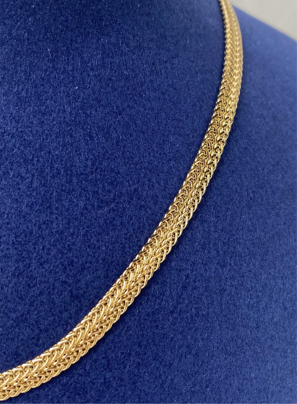 Collier double palmier