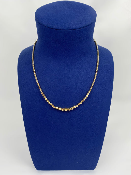 Collier Boules dégradées