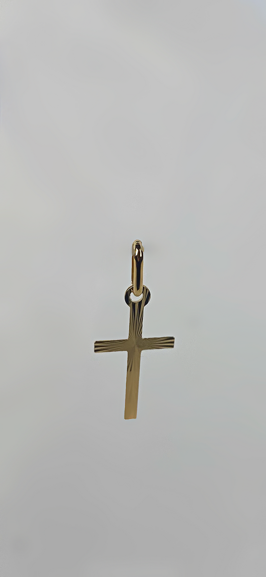 Pendentif croix ciselée