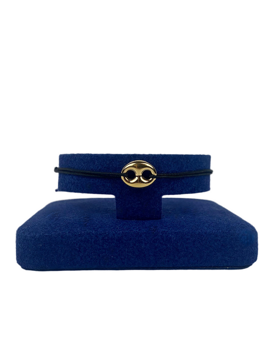 Bracelet cordon café