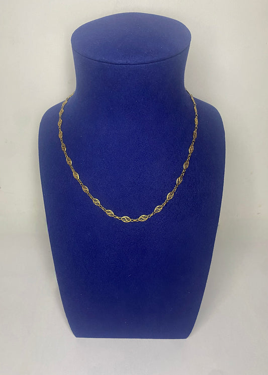Collier filigrane