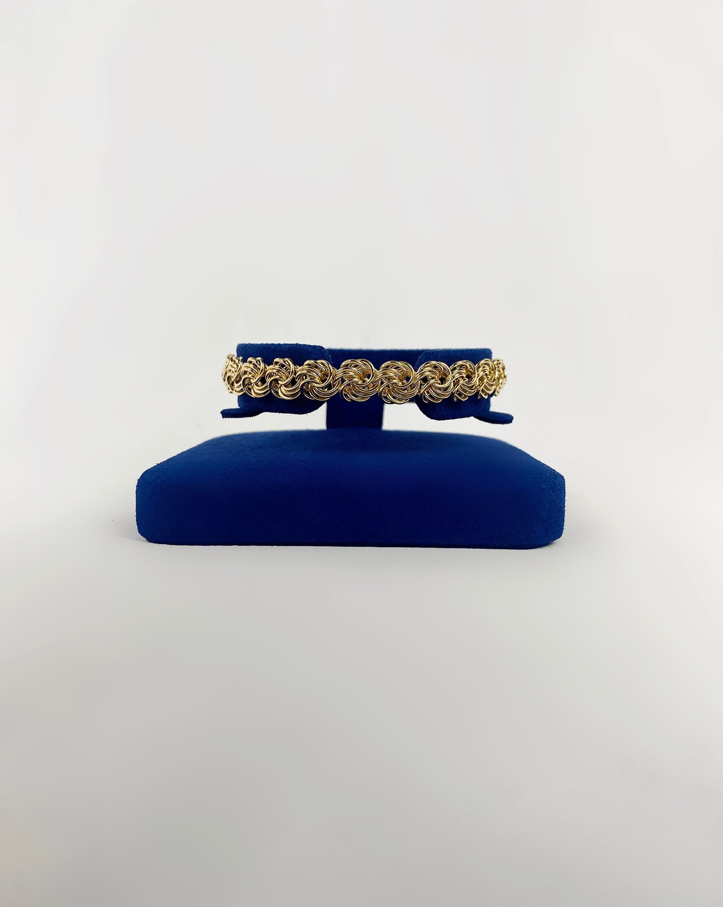 Bracelet maille macaron