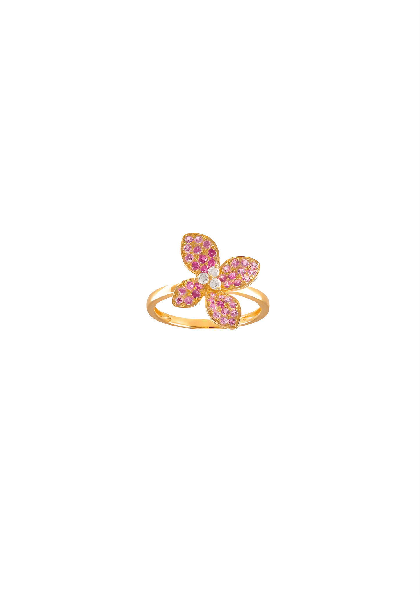 Bague fleur