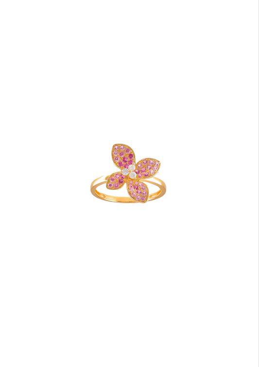 Bague fleur