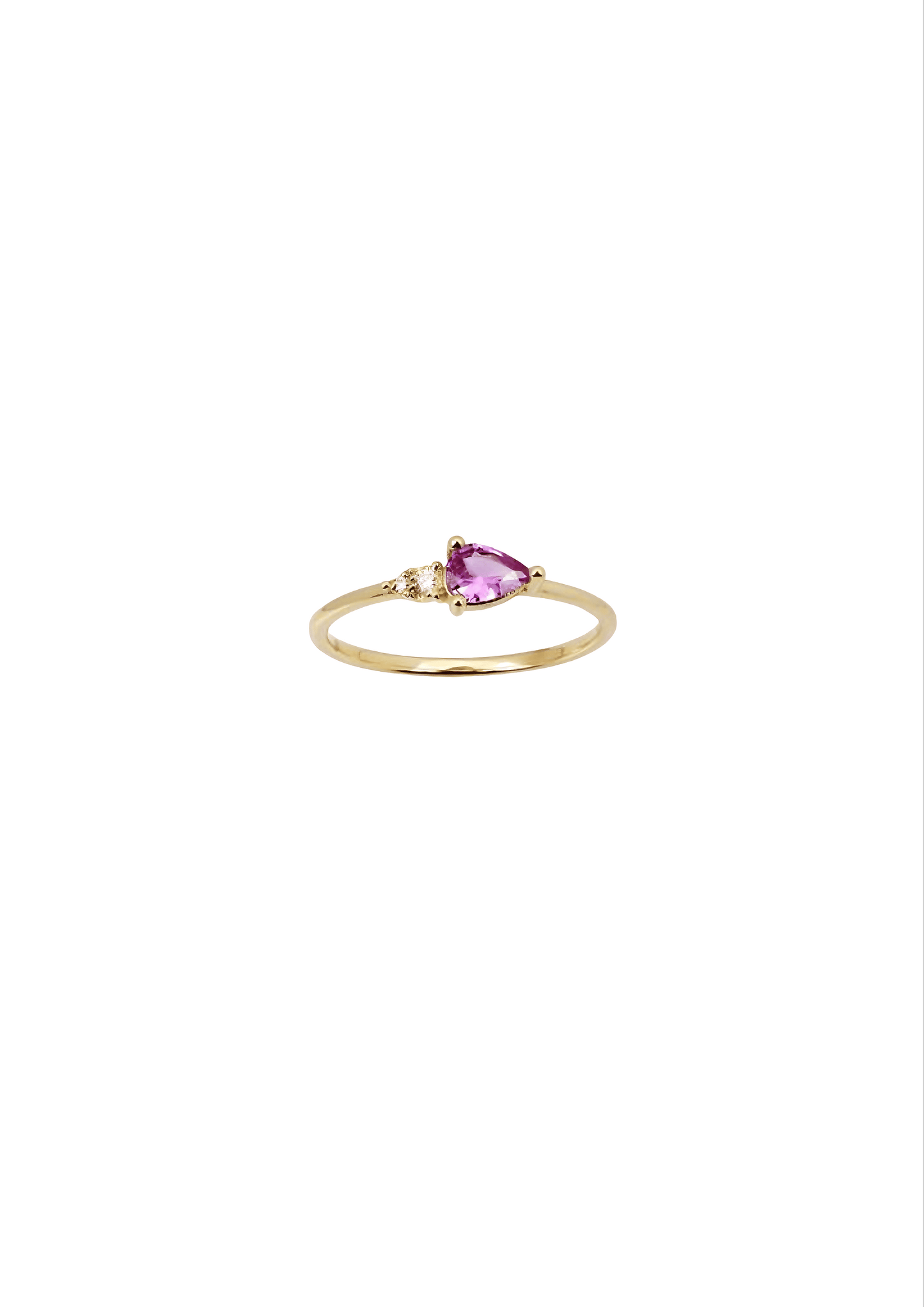 Bague rose