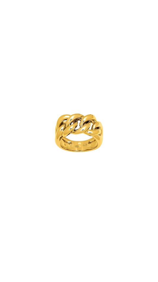 Bague gourmette